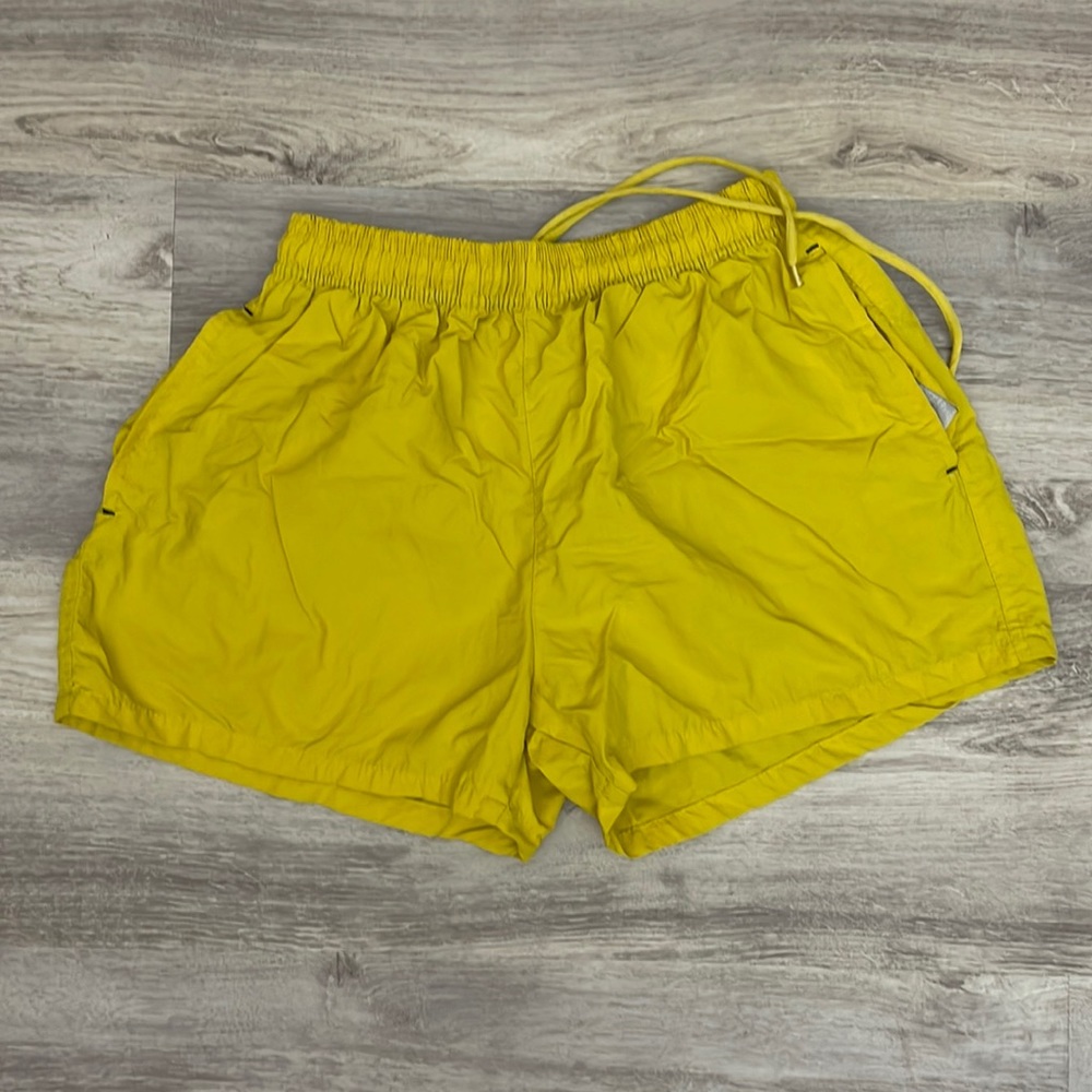Uzzi Amphibious Gear Yellow Elastic Drawstring Waist Women's Shorts Size Medium